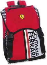 Zaino Scuola Estensibile Scuderia Ferrari Formula Uno  Ragazzo Elementari Medie