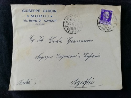 Busta intestata cavour - busta,