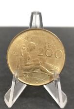 200 lire 1980 fao anno della donna moneta repubblica italiana commemorativa