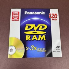 1 disco Panasonic DVD RAM 120
