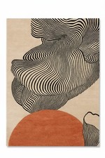 Tappeto trapuntato a mano