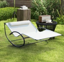 Lettino Prendisole a Dondolo 2