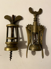 DUE Cavatappi in ottone a