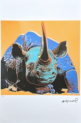 Andy warhol rinoceronte - andy,