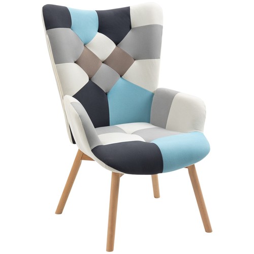Homcom poltroncina salotto - homcom, da