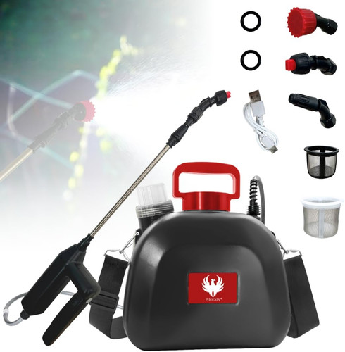 Pompa irroratrice a - -, batteria