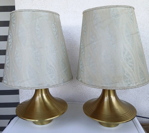 Coppia lampade lumi tavolo - lampade,