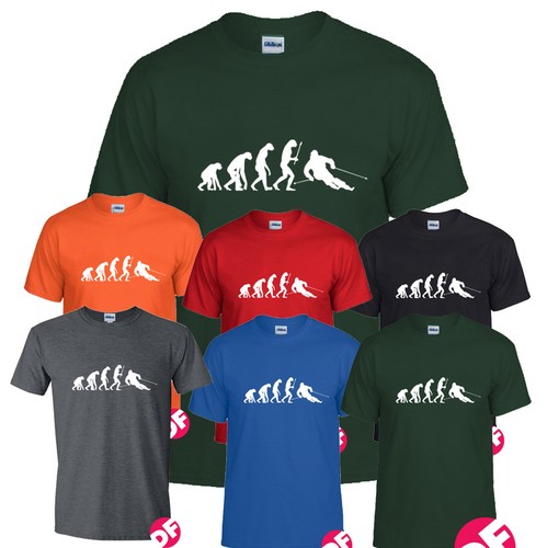 Tshirt evolution fast skier - evolution,