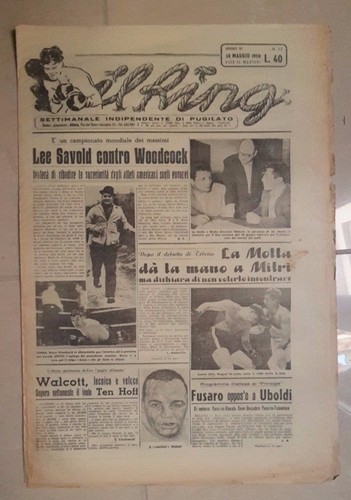 Giornale ring pugilato - giornale, il