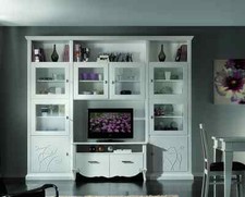 PARETE ATTREZZATA  LACCATA