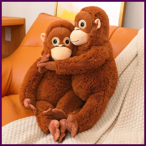 Peluche gorilla cartone