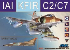 AMK AvantGarde Model Kits 86002 1/72 KFIR C2/C7