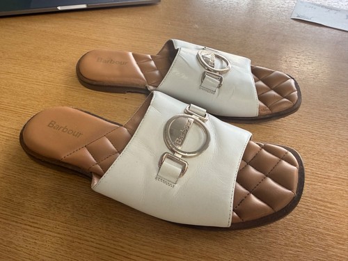 Sandali bianchi barbour taglia - sandali,