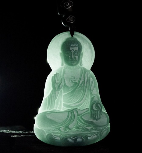 Collana con ciondolo buddha - con,