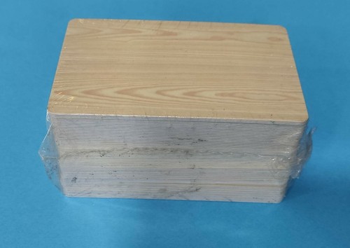 100 card pvc color legno - 100,