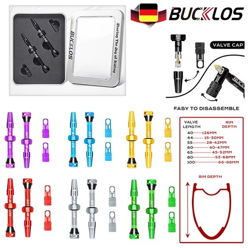 Stelo valvola tubeless presta - valvola,
