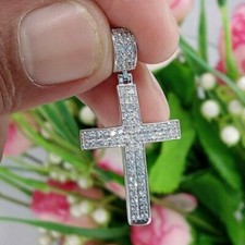 Ciondolo regalo oro bianco 14