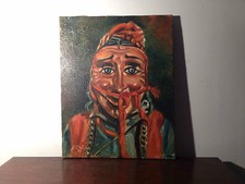 Germana De Luca olio su tela 40 x 50