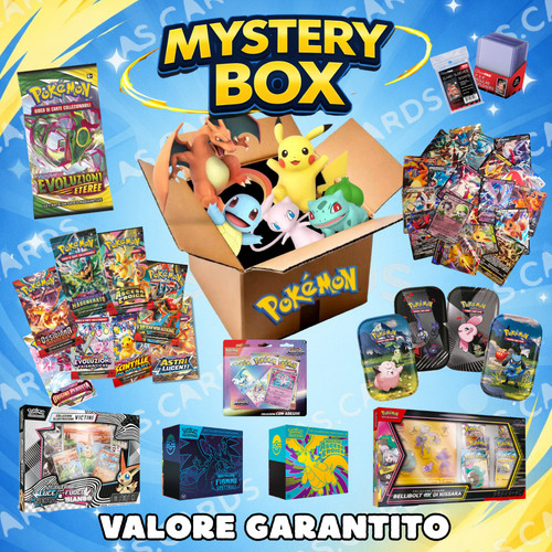 Pokemon mystery box ita - mystery,