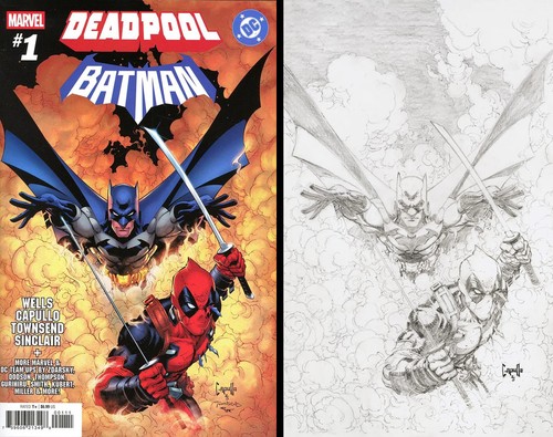 Marvel deadpool batman 1 - marvel/dc:, deadpool/batman