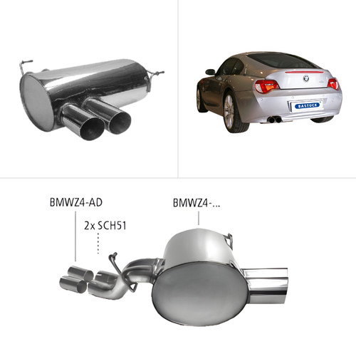Scarico sportivo bastuck - scarico,