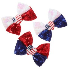  Mollette glitterate con clip laterale per capelli 3 pezzi Adorabili fermagli