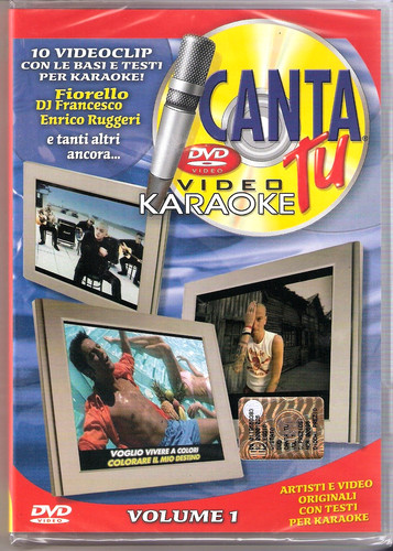 Dvd canta vol - canta, 1-video