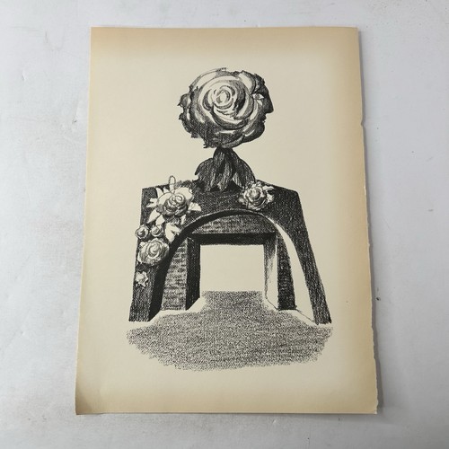 Stampa figura con - testa, di