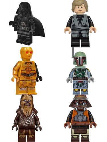 Lego star wars minifigures - lego,