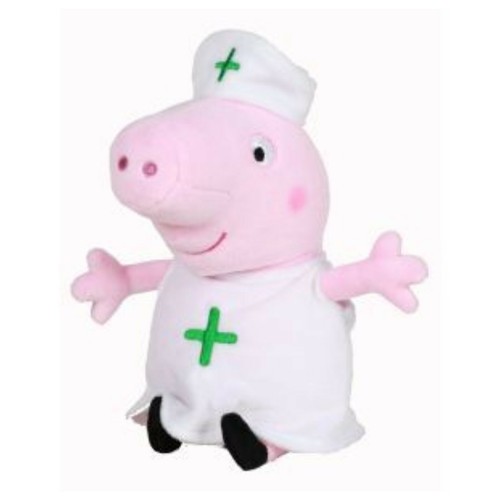 Peluche infermiera peppa wutz - infermiera,