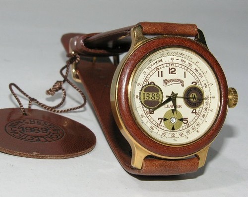 Winchester leather orologio - leather,