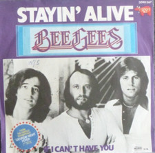 7" 1978 OST SATURDAY NIGHT FEVER IN MINT- ! THE BEE GEES : Stayin´ Alive