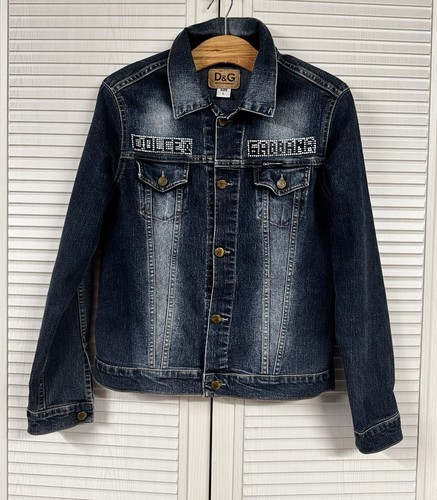 Giubbino jeans dolce gabbana - giubbino,
