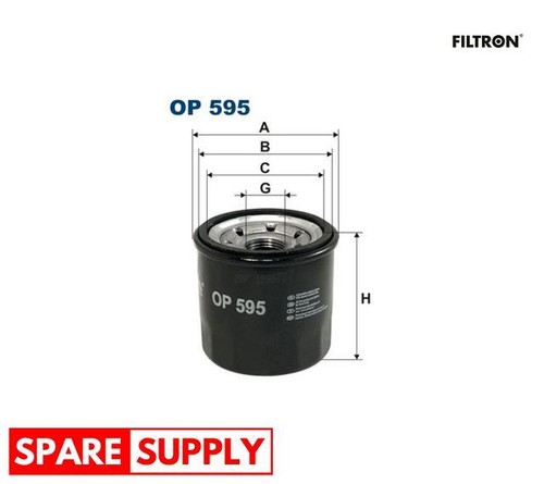 Filtro olio per mazda 1000 - filtro,