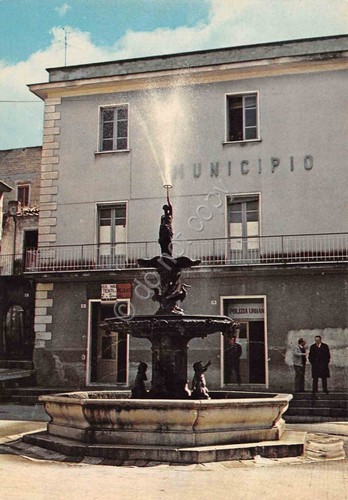 Cartolina sparanise fontana - cartolina,
