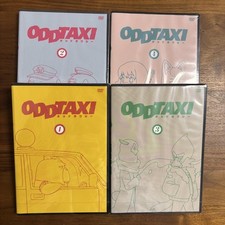 ODD TAXI completo DVD cofanetto volumi da 1 a 4 serie anime mai aperto