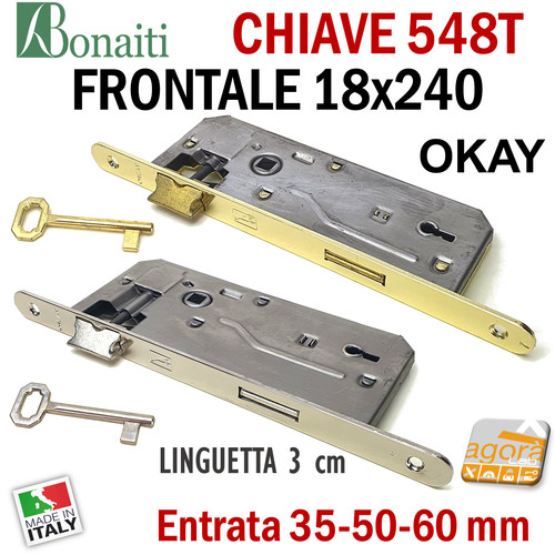 Serratura porta interna okay - interna,
