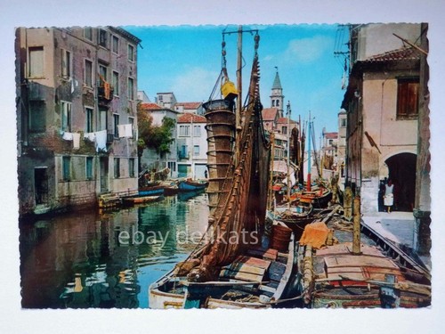 Chioggia pittoresca canale - chioggia,