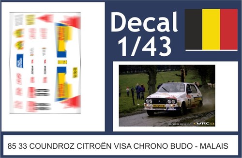 Decal 43 rally condroz - rally,