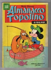 ALMANACCO TOPOLINO N°234 GIUGNO 1976 WALT DISNEY BOLLINO PUNTI SCHEDA