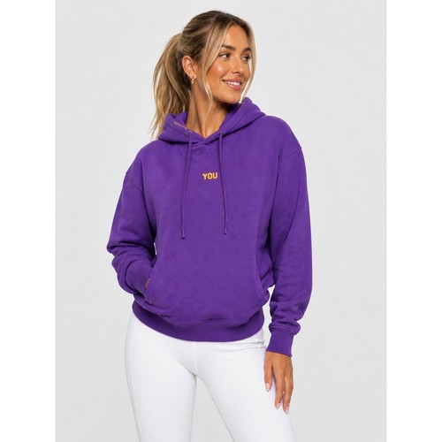 Felpa con cappuccio viola - , bts