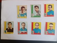 Calciatori Panini 1962/63  7 Figurine cards