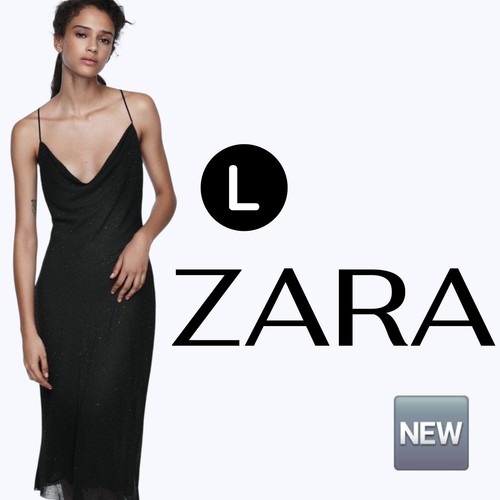 Zara elegante vestito abito - ,