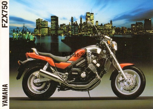 Brochure yamaha fzx 750 - :,