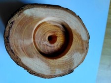 Porta Candela In Legno