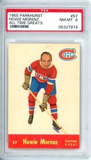 1955 Parkhurst Howie Morenz 57