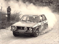 - GROSSA FOTO RALLY RALLYE - COPPA LIBURNA - VW GOLF N° 122 -