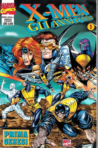 Men gli anni - x-men, 1