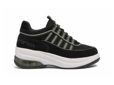 Fornarina Sneaker UP Nera Sportiva con Platform
