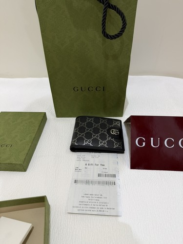 Portafoglio pelle gucci mens - pelle,